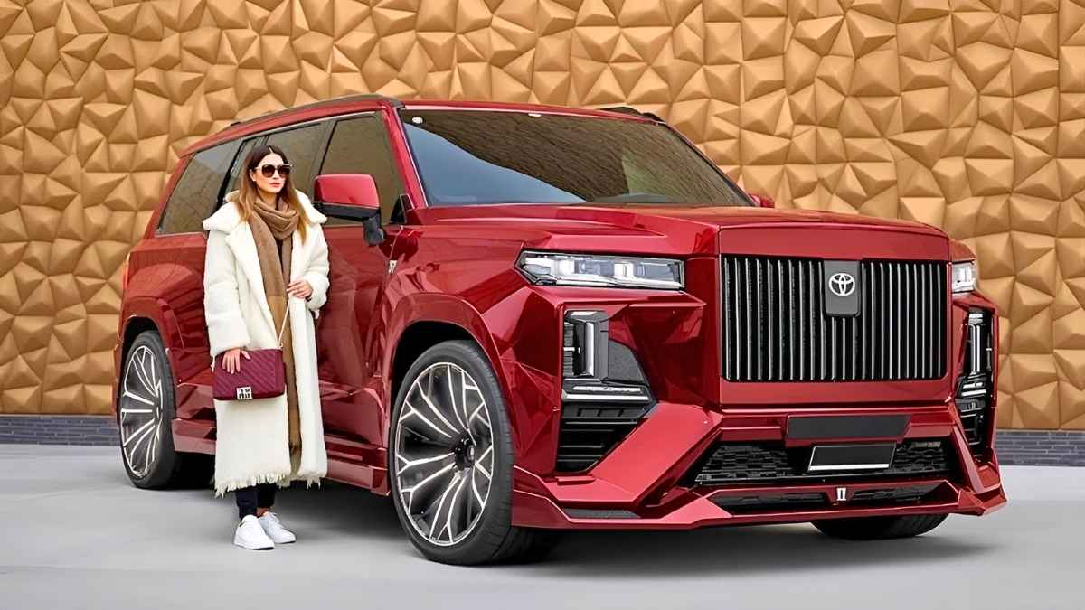 Land Cruiser Hybrid First Look Stylish SUV with Hybrid Performance And Technology